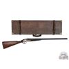 Image 1 : Antique Holland and Holland Royal Ejector Shotgun in Vintage Maker Label Oak and Leather Trunk Case