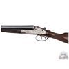 Image 4 : Antique Holland and Holland Royal Ejector Shotgun in Vintage Maker Label Oak and Leather Trunk Case