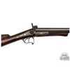 Image 2 : Antique Gold Inlaid Vivario & Cali Face Belgium Pinfire SxS Double Barrel Shotgun