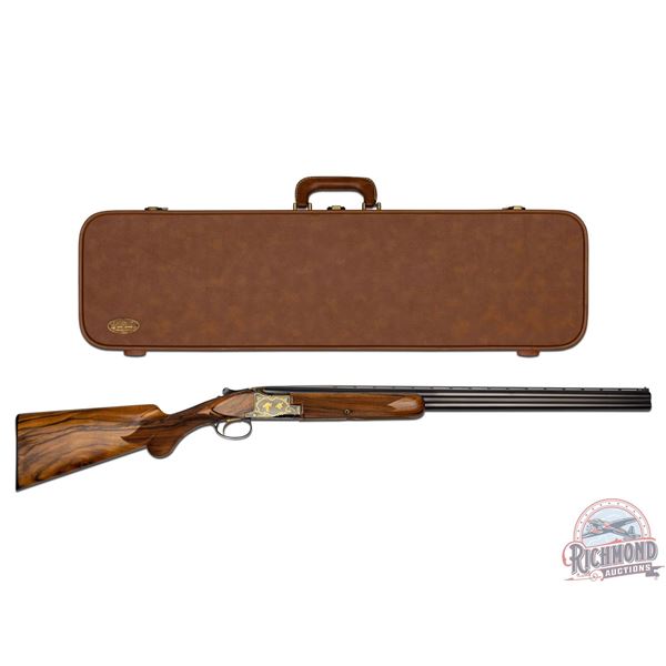 Outstanding Engraved & Custom Belgian Browning Superposed 20 Ga Over/Under Shotgun & Factory Case
