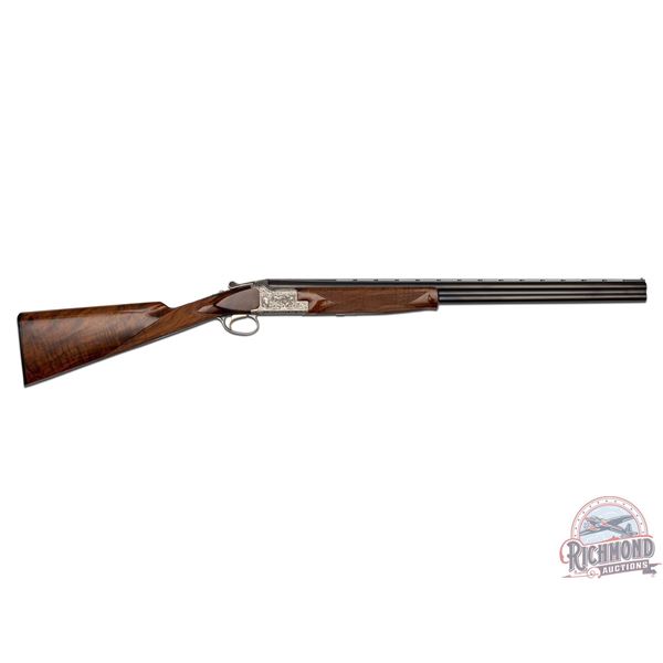 Augusta Poes Engraved Browning Superposed Classic 20 Gauge Over/Under Shotgun & Original Box