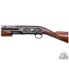 Image 4 : CUSTOM 1952 Winchester Model 12 Skeet Pigeon Grade 20 GA Pump Action Shotgun Engraved & Signed