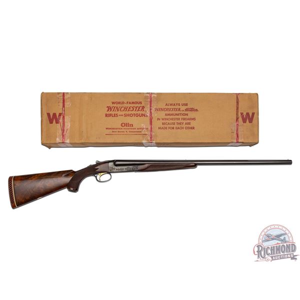 Beautiful Pre-USRA Winchester Model 21 Custom Grade 16 GA SxS Shotgun with Factory Letter & Box