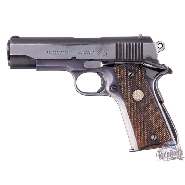 1955 Colt Lightweight Commander 1911 .38 Super Semi-Auto Pistol