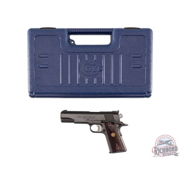 NICE Colt MK IV Series 80 Gold Cup Trophy 45 ACP Semi-Auto Pistol in Original Case