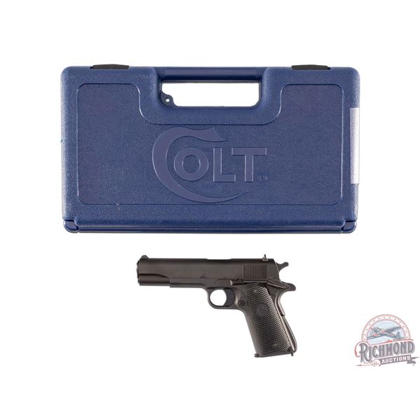 NICE Colt MK IV Series 80 Custom M1991A1 .45 ACP Semi-Auto Pistol in Original Case