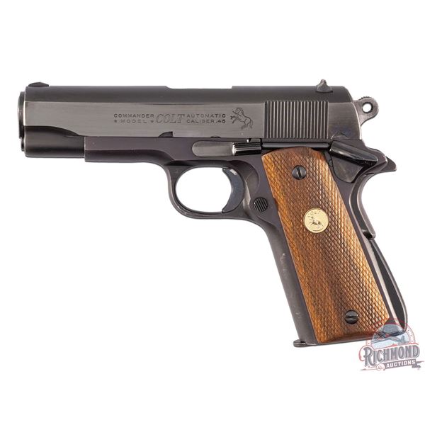 1977 Colt 1911 Lightweight Commander Model .45 ACP Semi-Auto Pistol