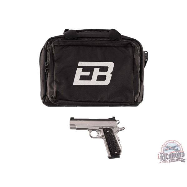Nice Ed Brown EVO KC9 9mm Luger Semi-Auto Pistol with Range Bag