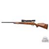 Image 3 : Early 1960's Weatherby Mark V Deluxe .270 WBY Mag Bolt Action Rifle Custom Engraved w/ B&L Scope