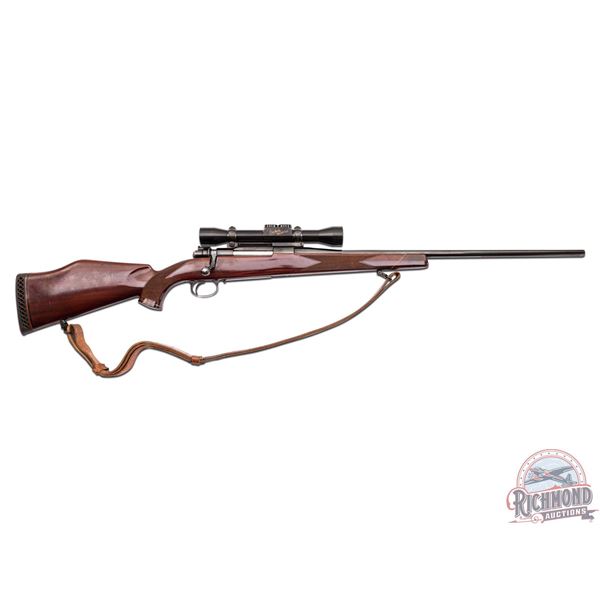 1954 South Gate Weatherby M98 Mauser Bolt Action Rifle .300 WBY Magnum w/ Factory Scope