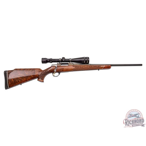 Belgium Browning Medallion Grade Bolt Action Rifle in Rare 222 Remington Caliber.
