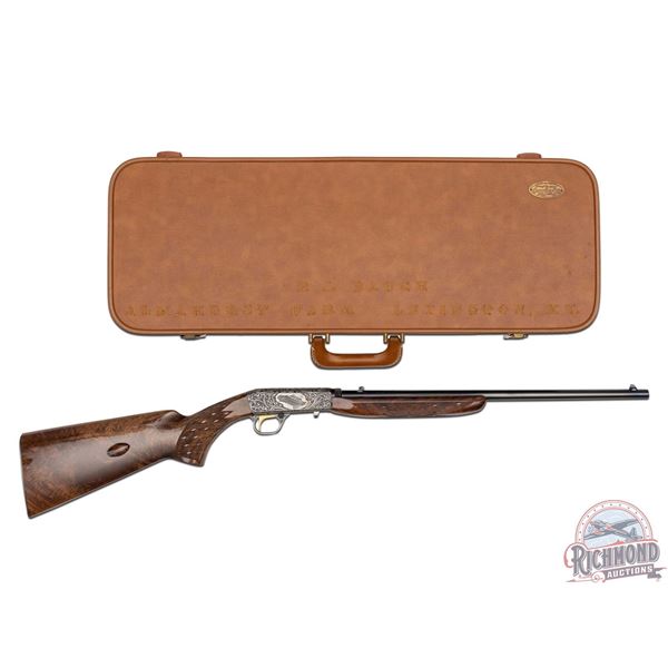 Nice 1969 Browning Belgium SA-22 .22 LR Semi-Auto Rifle Custom Engraved by Ron Reimer