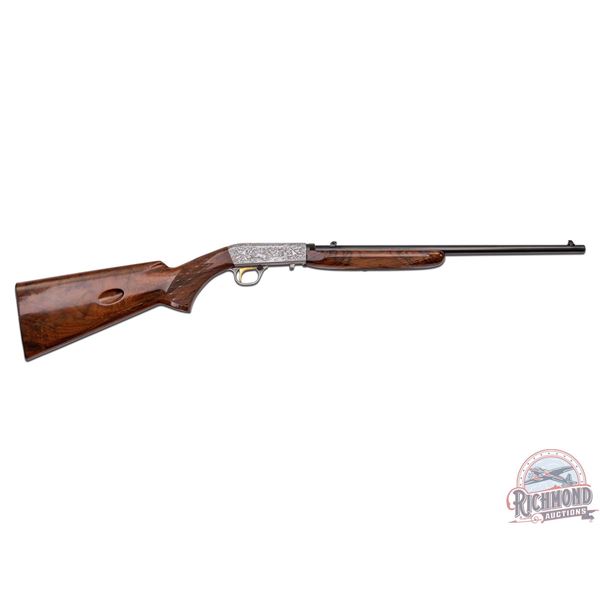 Alfonse Marachal Engraved Belgium Browning Grade III SA Semi-Automatic Rifle .22 LR