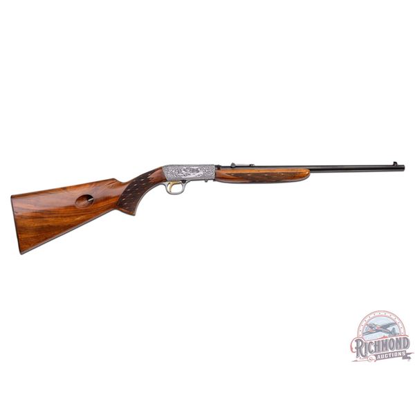 Early Belgium Browning SA Grade III Semi-Automatic Rifle