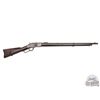 Image 1 : Antique 1894 Winchester Model 1873 Musket .44 WCF Lever Action Rifle 30" Barrel