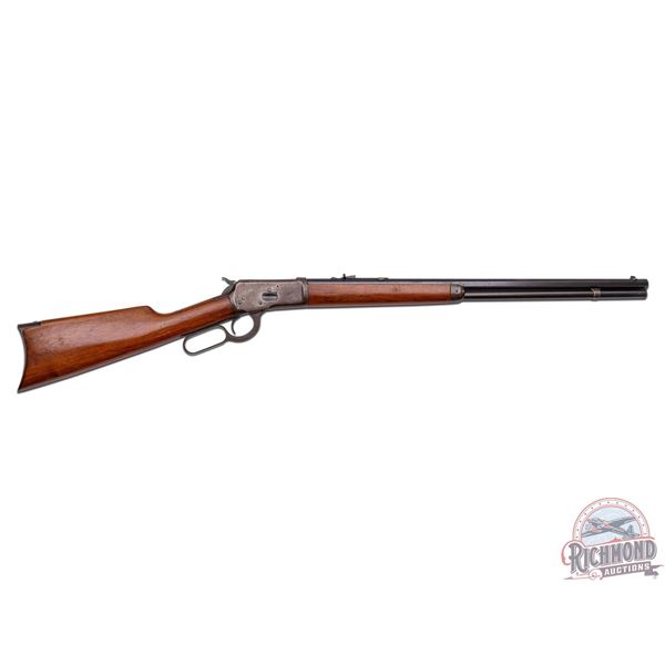 Winchester Model 1892 Lever Action .38 WCF Rifle with Octagon Barrel