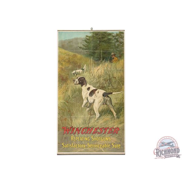Winchester Repeating Shotguns "Satisfactory, Serviceable, Sure" Paper Poster