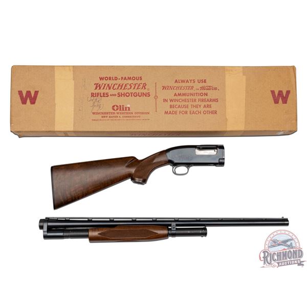 1959 Winchester Model 12 Deluxe 20 GA Pump Action Shotgun in Original Box