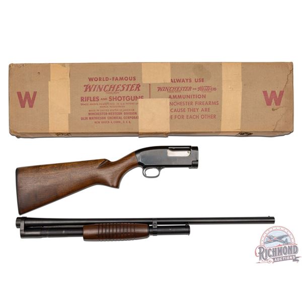 New Old Stock 1959 Winchester Model 12 Field 20 GA Pump Action Shotgun in Original Box