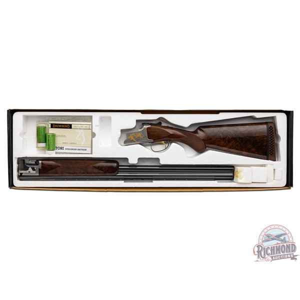 Engraved Browning Grade VI Citori Lightning Over/Under Shotgun With Original Box