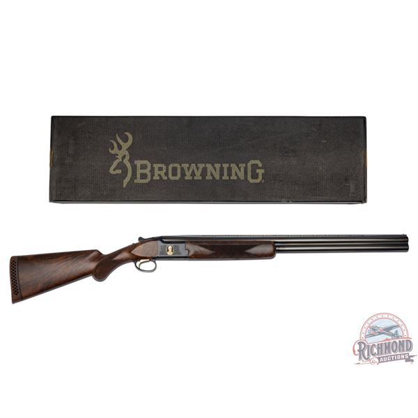 Engraved Browning Citori 150th Anniversary Over/Under Shotgun With Original Box