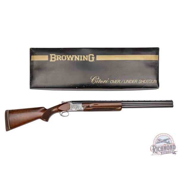 1980 Browning Citori 12 GA Magnum Sporter Grade V Over/Under Shotgun Engraved in Box