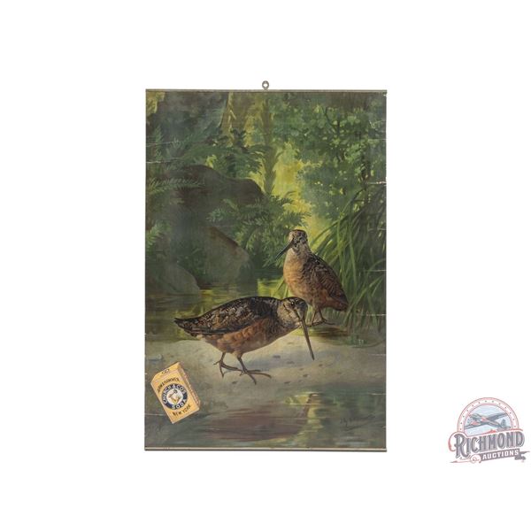 Arm & Hammer New York Church & Co Soda Canvas Poster w/ Woodcocks by John Henry Hintermeister