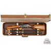 Image 10 : Belgium Browning A-5 Grade I Light Twelve Shotgun Two Barrel Cased Set