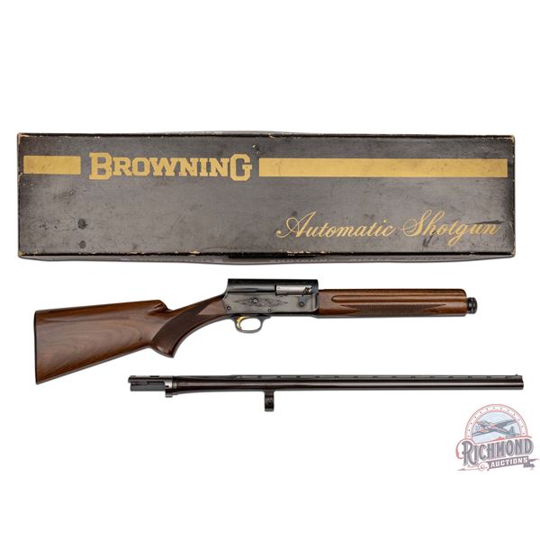 1967 Belgian Browning A5 Light Twenty 20 Gauge Semi-Auto Shotgun in Original Box