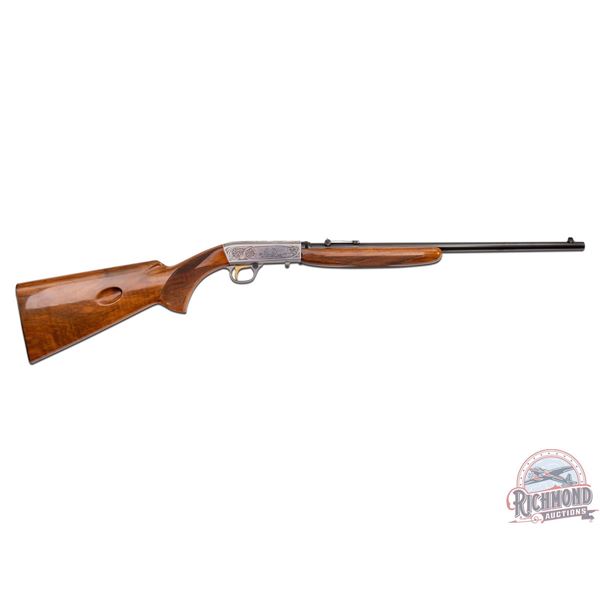 Angelo Bee Engraved Belgium Browning SA Grade II Semi-Automatic Rifle