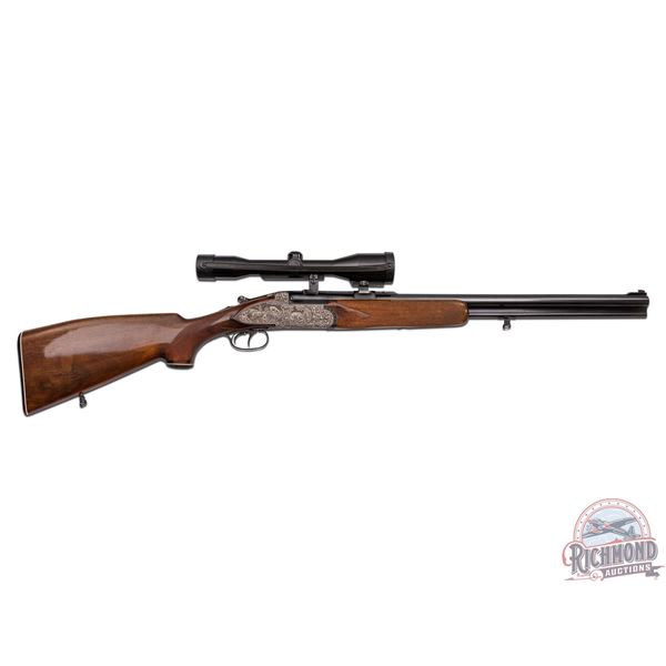 Nice Italian Antonio Zoli Combination Rifle .222 REM / Shotgun 12 Gauge Over / Under