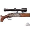 Image 2 : Nice Italian Antonio Zoli Combination Rifle .222 REM / Shotgun 12 Gauge Over / Under