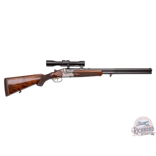 Czechoslovakian Lovena Shotgun/Rifle Combination with Scope