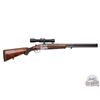Image 1 : Czechoslovakian Lovena Shotgun/Rifle Combination with Scope