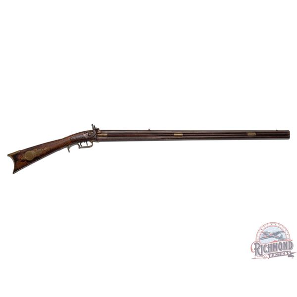 J.S. Johnston Signed Huntingdon County, Pennsylvania Kentucky Rifle