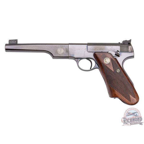 1941 Colt Woodsman Match Target .22 LR Semi-Auto Pistol with Bullseye & Original Elephant Ear Grips