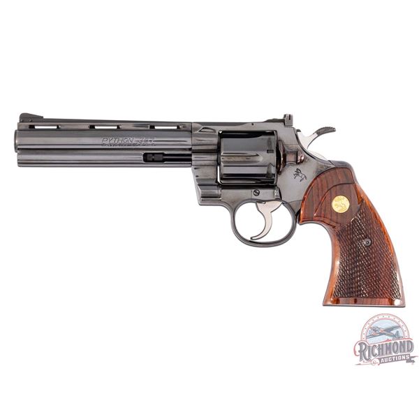 Beautiful 1979 Colt Python .357 Magnum Double Acton Revolver 6" Blued
