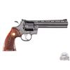 Image 2 : Beautiful 1979 Colt Python .357 Magnum Double Acton Revolver 6" Blued