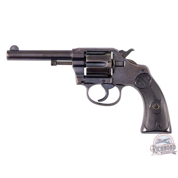 Early 1907 Colt New Police .32 S&W Long Double Action Revolver Police Dept Numbered