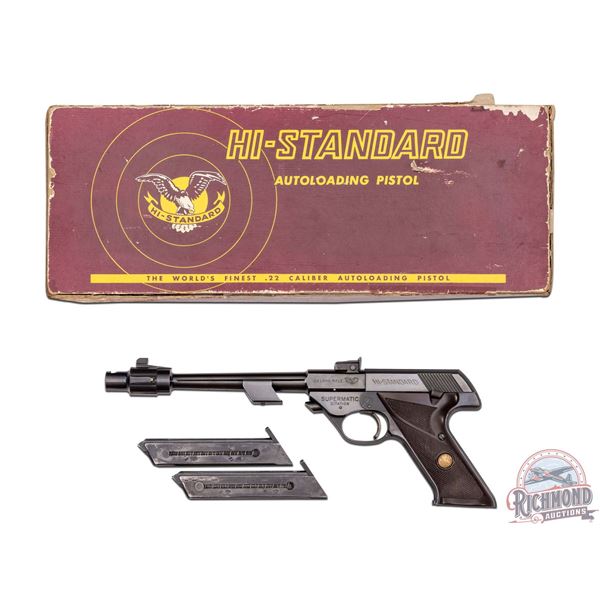 1965 Hi-Standard Model 103 Supermatic Citation .22 LR Semi-Auto Pistol in Original Box