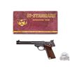 Image 1 : 1976 Hi-Standard Supermatic Trophy .22 LR Semi-Auto Pistol 7-1/4" Fluted Barrel