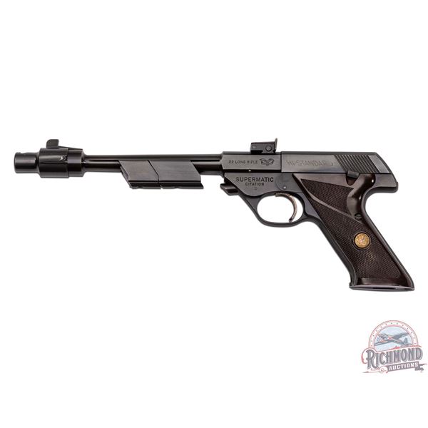 1959 Hi-Standard Model 102 Supermatic Citation .22 LR Semi-Auto Pistol