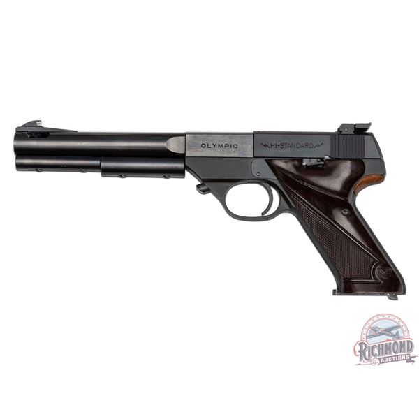 1955 Hi-Standard Model 0-101 Olympic .22 Short Semi-Auto Target Pistol