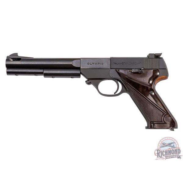 1952 Hi-Standard Olympic .22 Short Semi-Auto Target Pistol