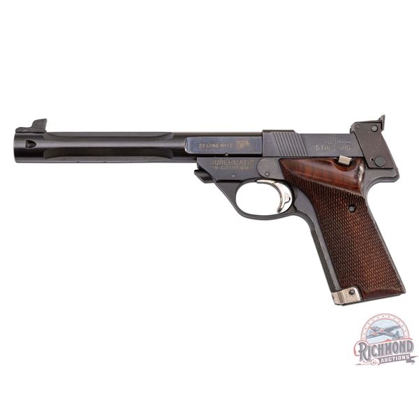 1978 Hi-Standard Model Supermatic Citation .22 LR Semi-Auto Pistol Fluted Barrel