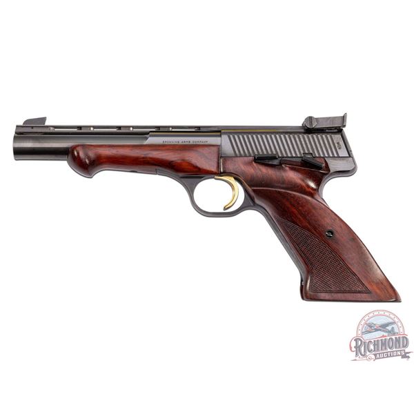 NICE 1970 Browning Belgium International Medalist .22LR Semi-Auto Pistol