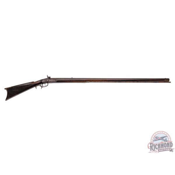 Western Pennsylvania Signed Percussion Kentucky Rifle