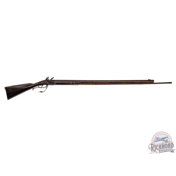 Contemporary Flintlock, in J.P. Beck Style, Plain Kentucky Rifle