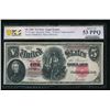 Image 1 : 1907 $5 Legal Tender Note PCGS 53PPQ