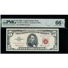 Image 1 : 1963 $5 Legal Tender Note PMG 66EPQ